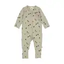 Salopetă cu imprimeu inspirat de pădure