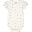Body cu mânecă scurtă și imprimeu margarete