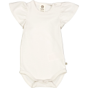 Body crem cu mânecă scurtă și volănașe