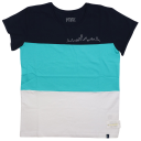 Tricou în trei culori