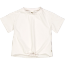 Tricou Cozy Me cu mânecă scurtă și nod în față