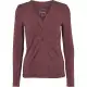 Bluză din lyocell cu detaliu răsucit, mov strugure