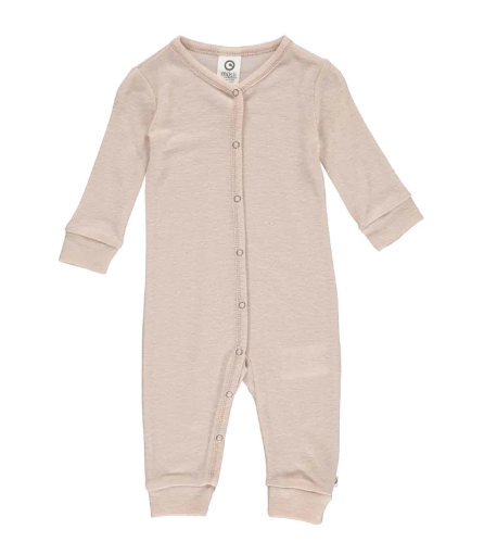 Salopetă din lână organică spa rose