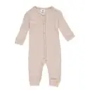 Salopetă din lână organică spa rose