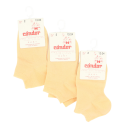 Set 3 perechi de șosete scurte invizibile din bumbac elastic mango