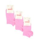 Set 3 perechi de șosete invizibile din bumbac elastic chicle