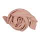 Muselină mare din bumbac organic, roz prăfuit