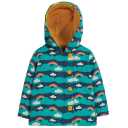 Jachetă cu imprimeu curcubeu pentru bebeluși și copii