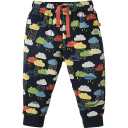 Pantaloni de trening confortabili cu imprimeu nori