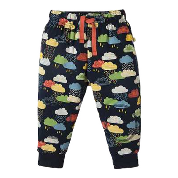 Pantaloni de trening confortabili cu imprimeu nori
