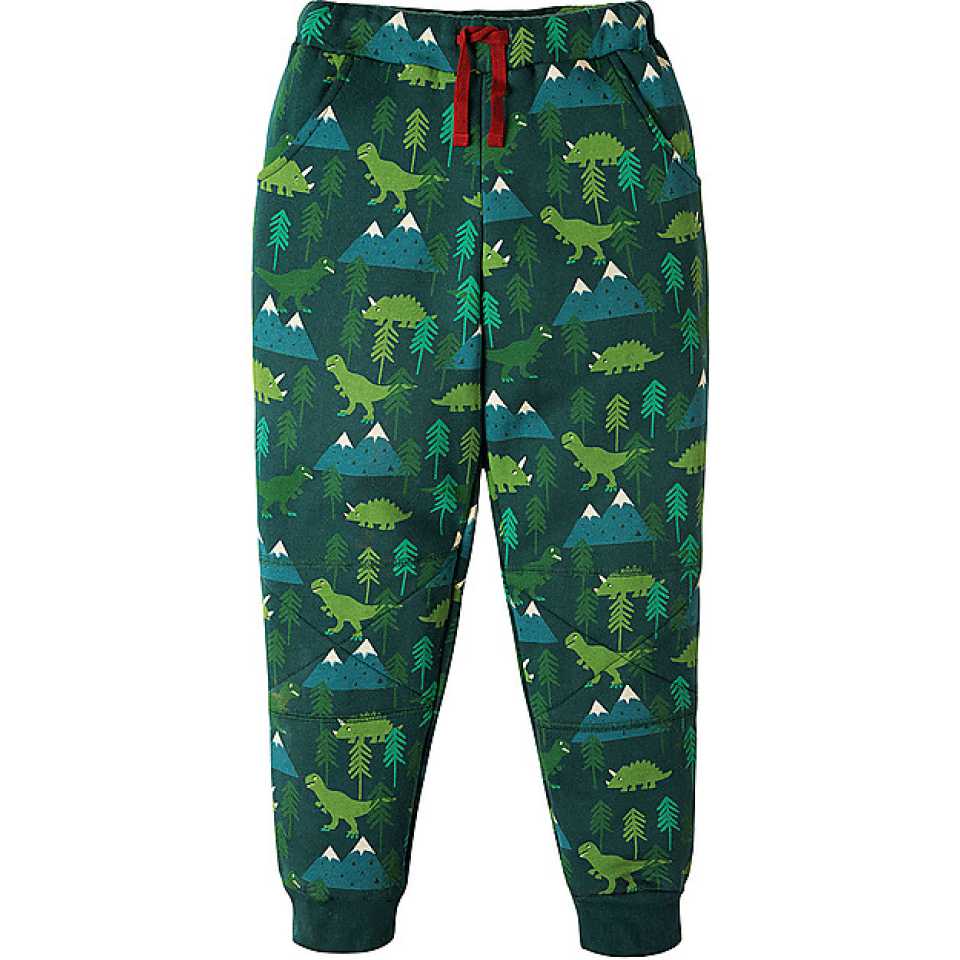 Pantaloni groși cu imprimeu dinozauri