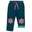 Pantaloni dublați cu floricele