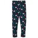 Colanți bleumarin cu imprimeu arici