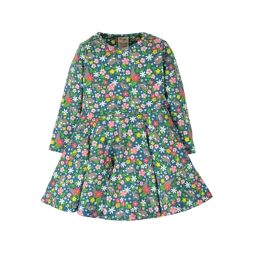 Rochie skater cu imprimeu iepuri