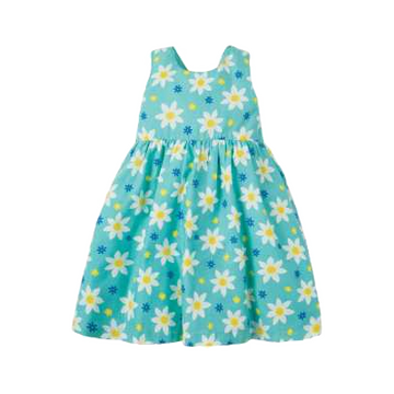 Rochie de ocazie cu imprimeu margarete