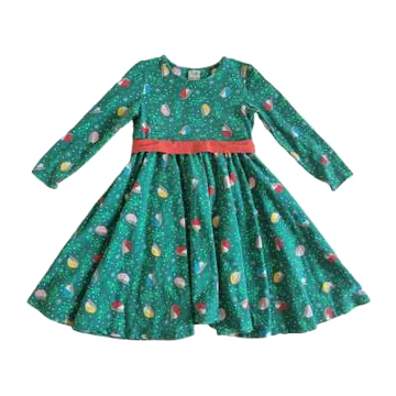 Rochie skater cu imprimeu păsări