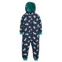 Salopetă de exterior albastră cu imprimeu unicorni