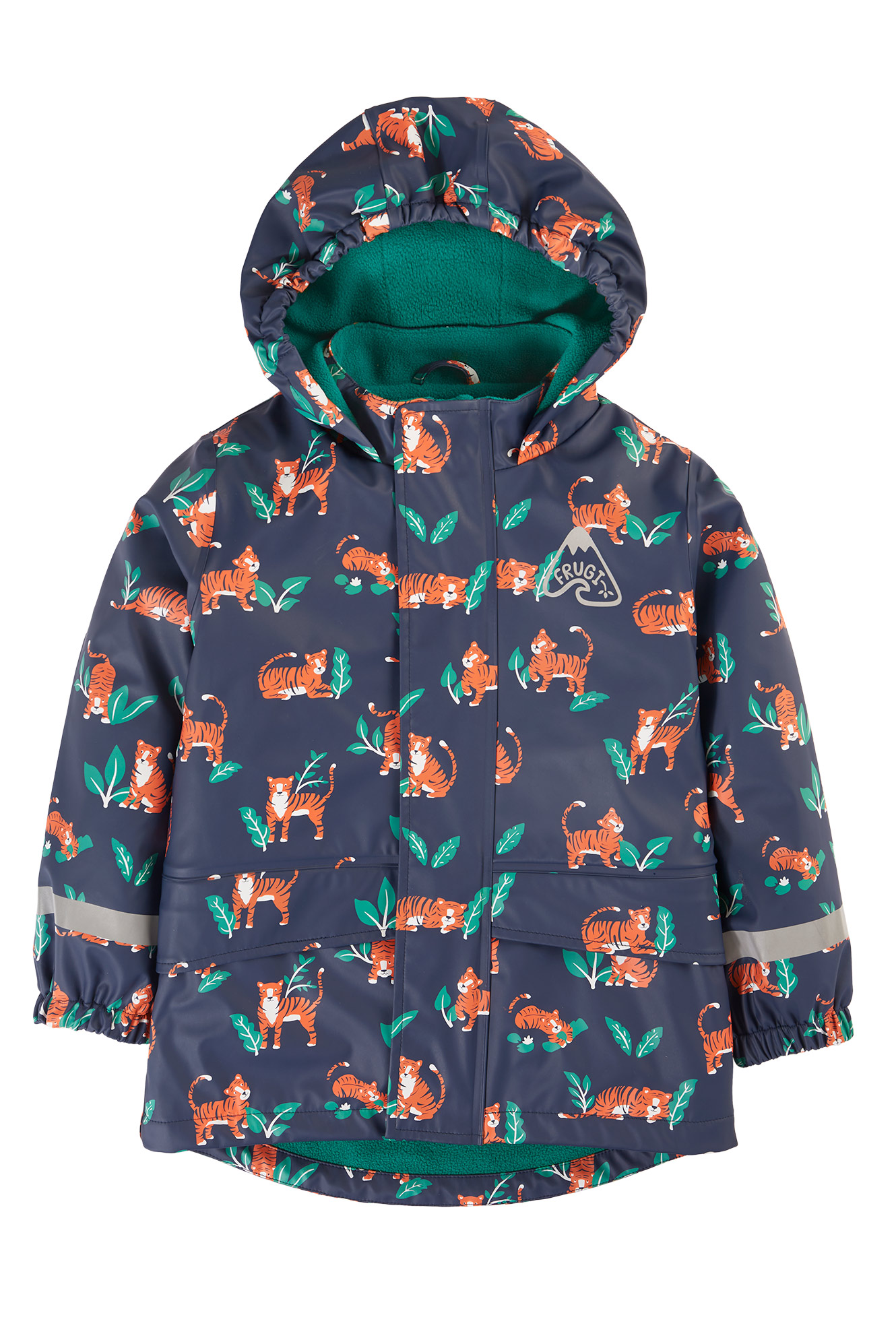 Geacă impermeabilă copii Printed Puddle Buster Coat, Tiger Time