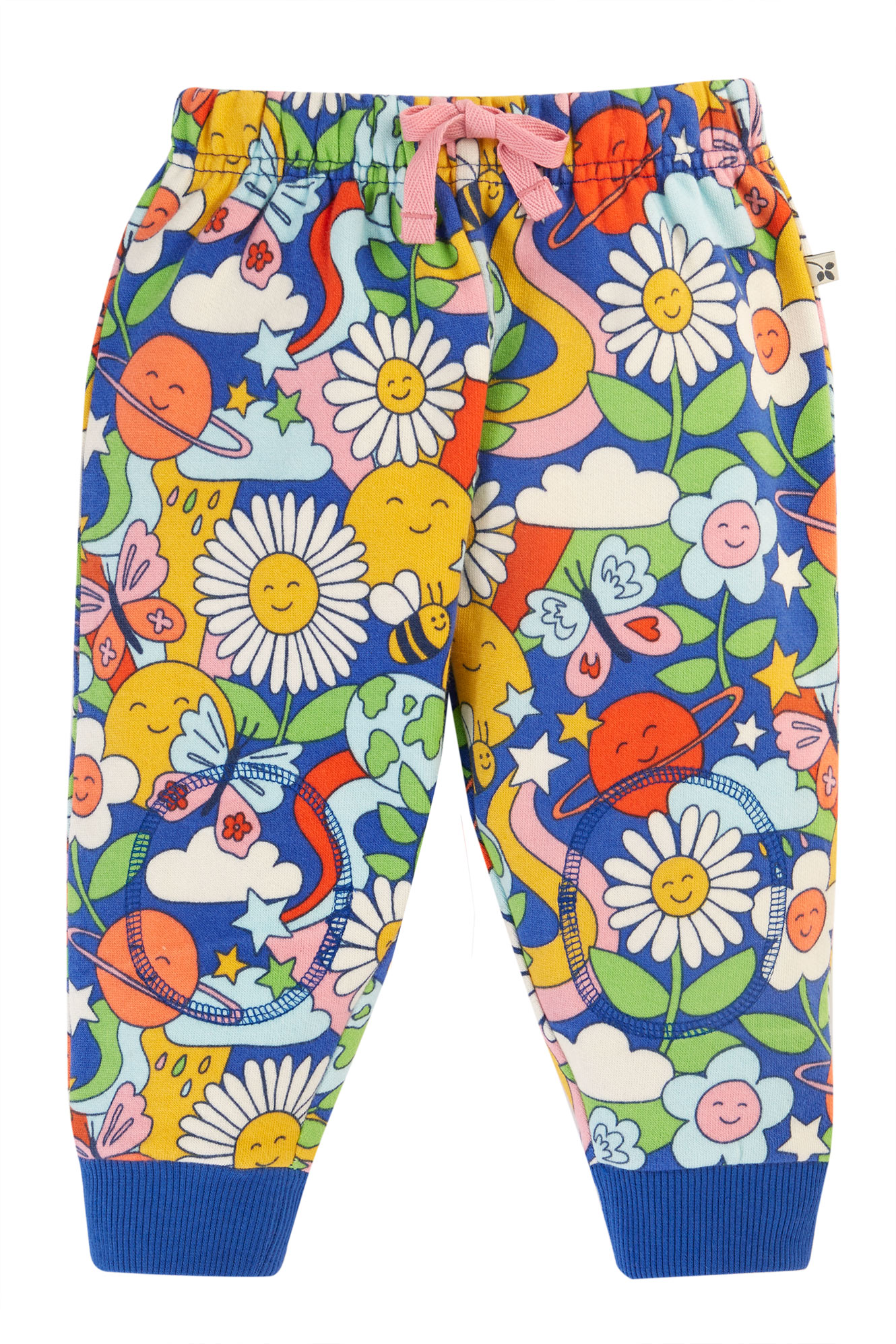 Pantaloni pentru copii cu imprimeu floral