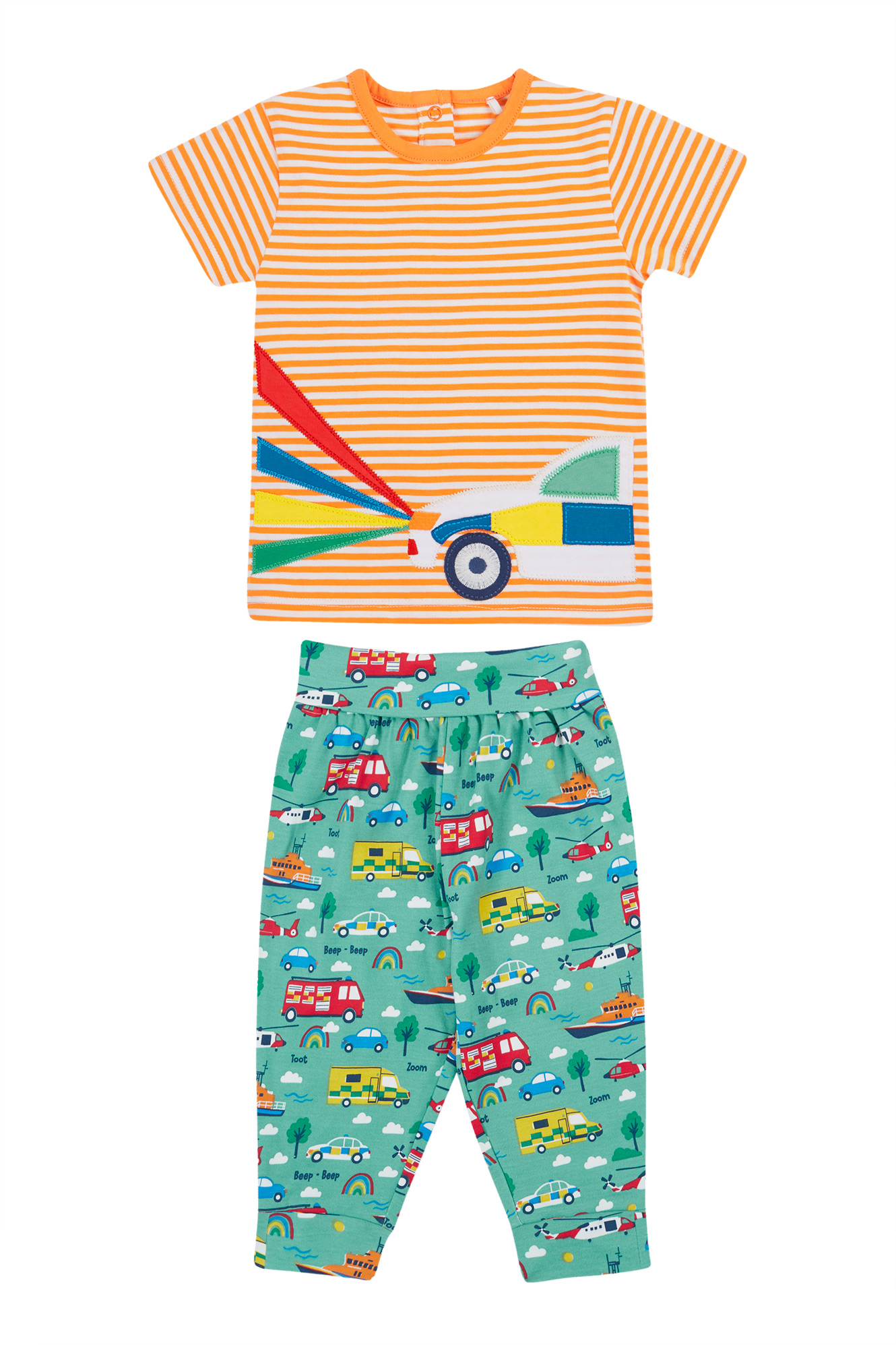 Set de vară cu tricou și pantaloni scurți Holland