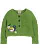 Cardigan tricotat verde pentru copii
