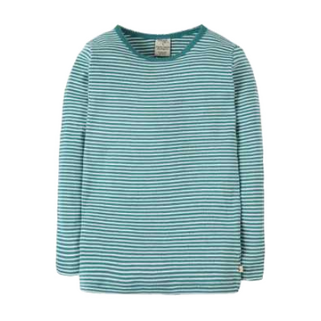 Bluză pointelle cu dungi pentru copii