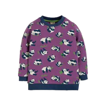 Bluză de trening cu imprimeu panda