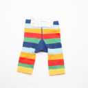 Colanți tricotați curcubeu cu imprimeu pentru copii și bebeluși