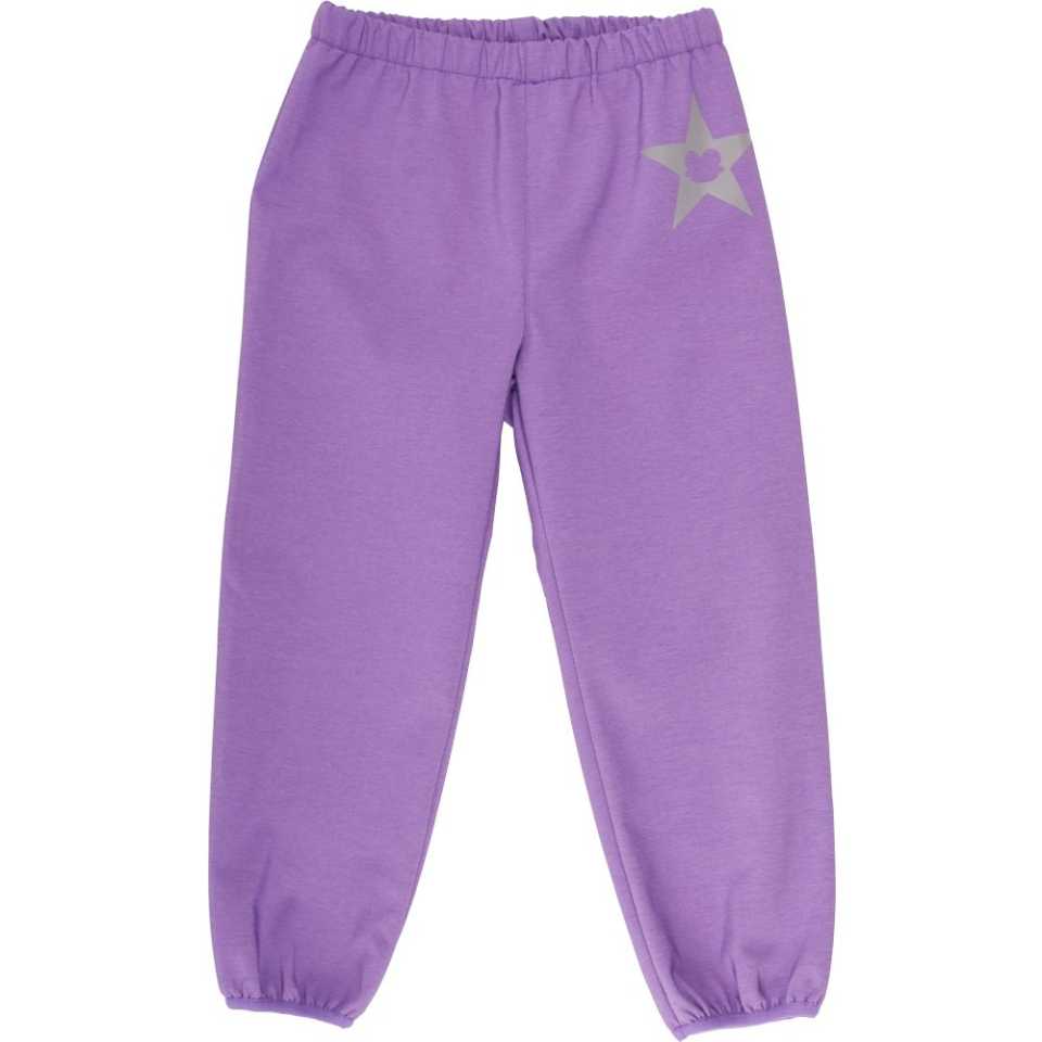 Pantaloni softshell mov cu polar în interior