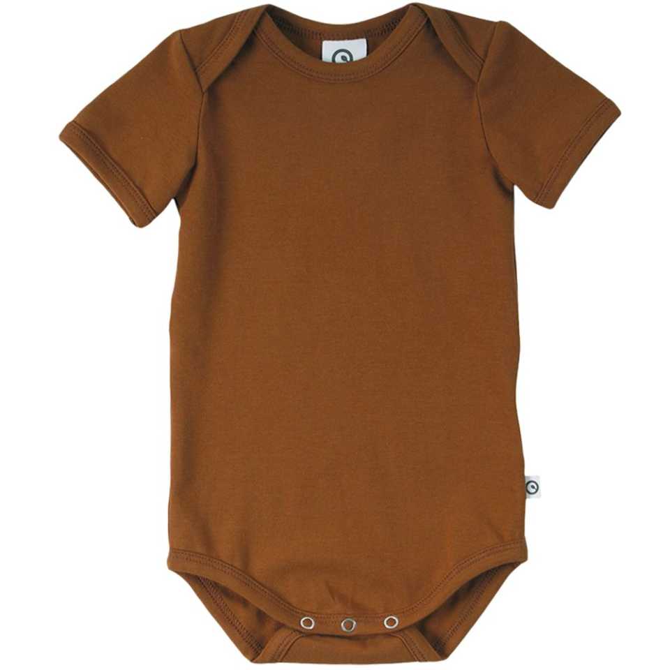 Body Cozy me maro cu mânecă scurtă