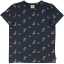 Tricou bleumarin cu imprimeu Rugby