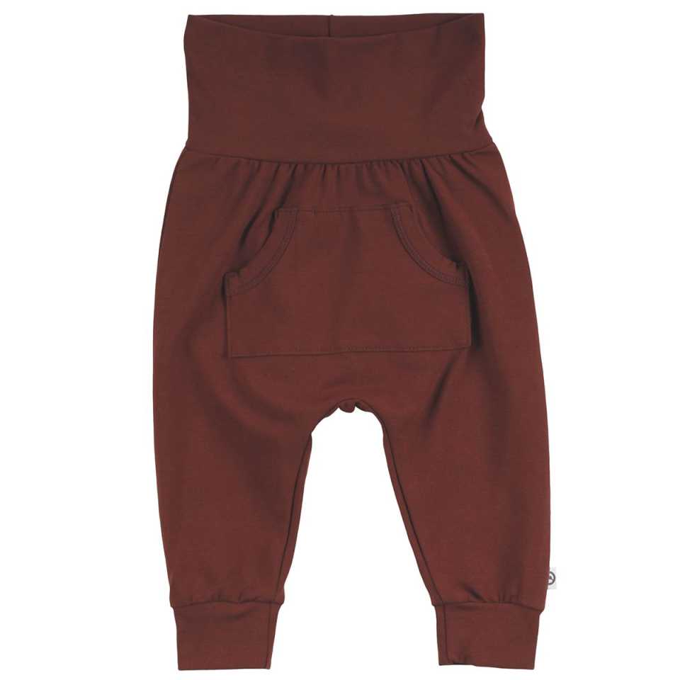 Pantaloni confortabili fudge cu buzunar