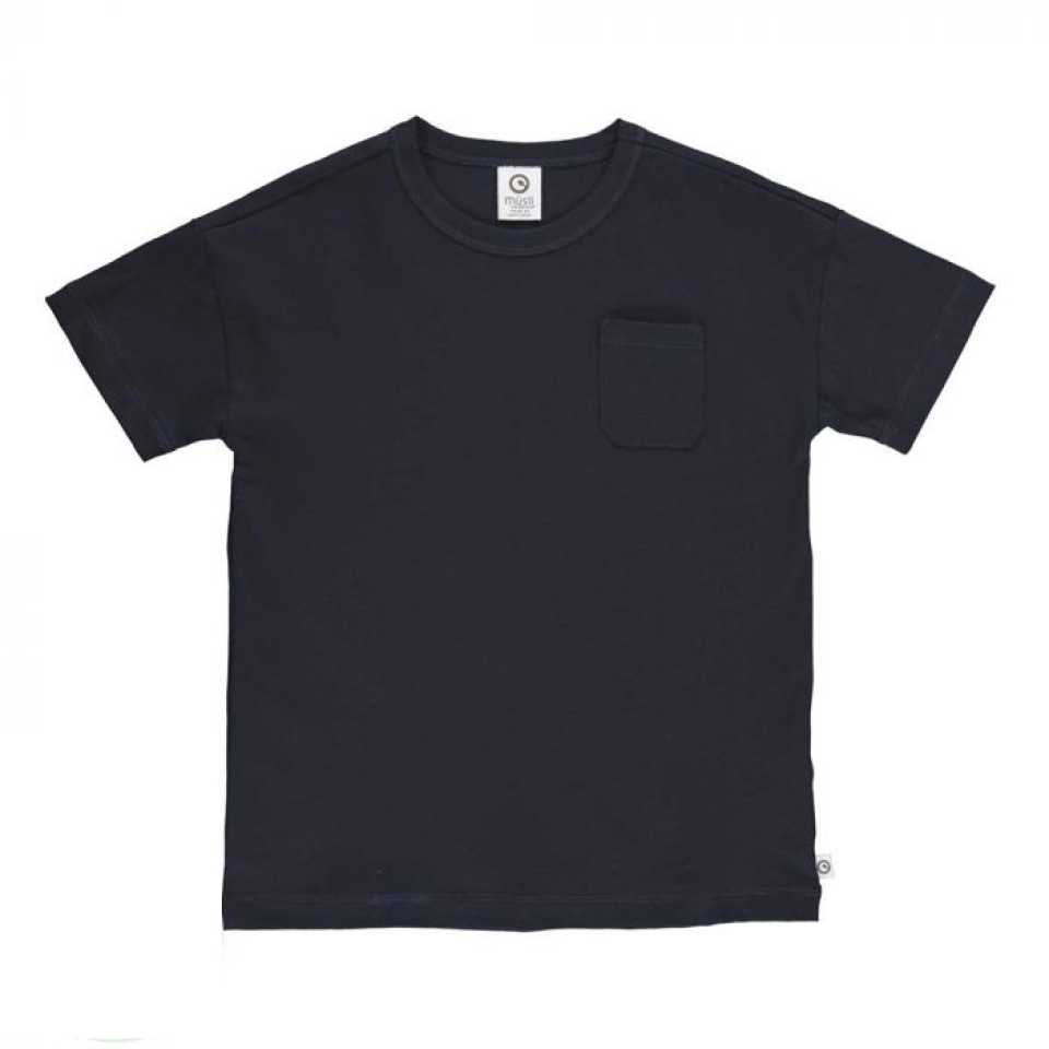 Tricou Cozy me gri cu buzunar