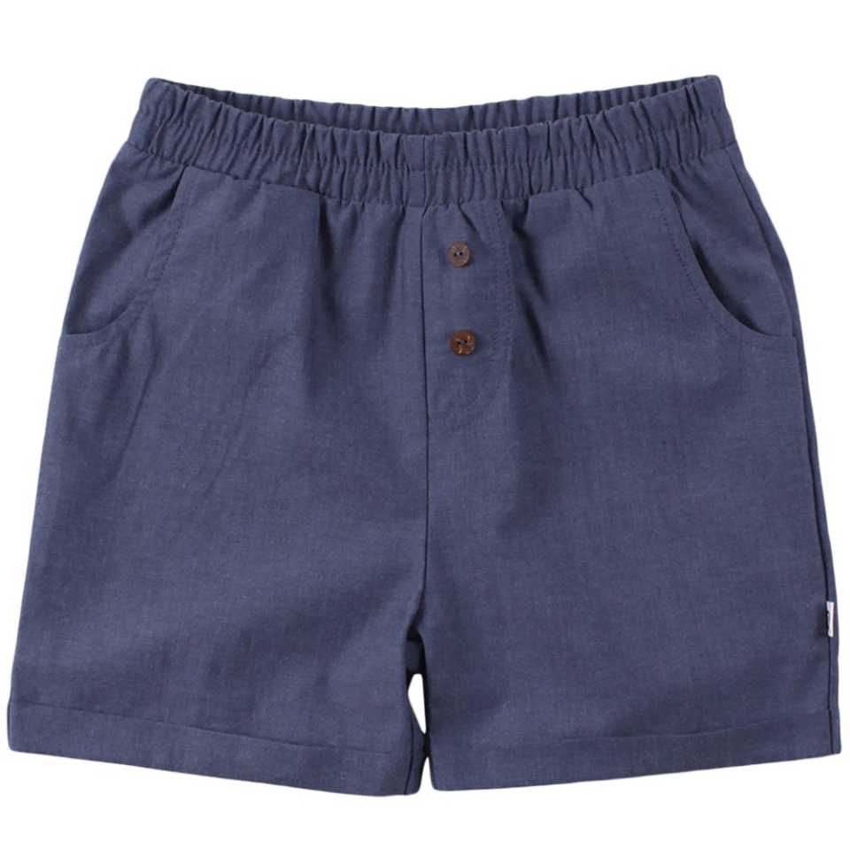 Pantaloni scurți răcoroși bleumarin
