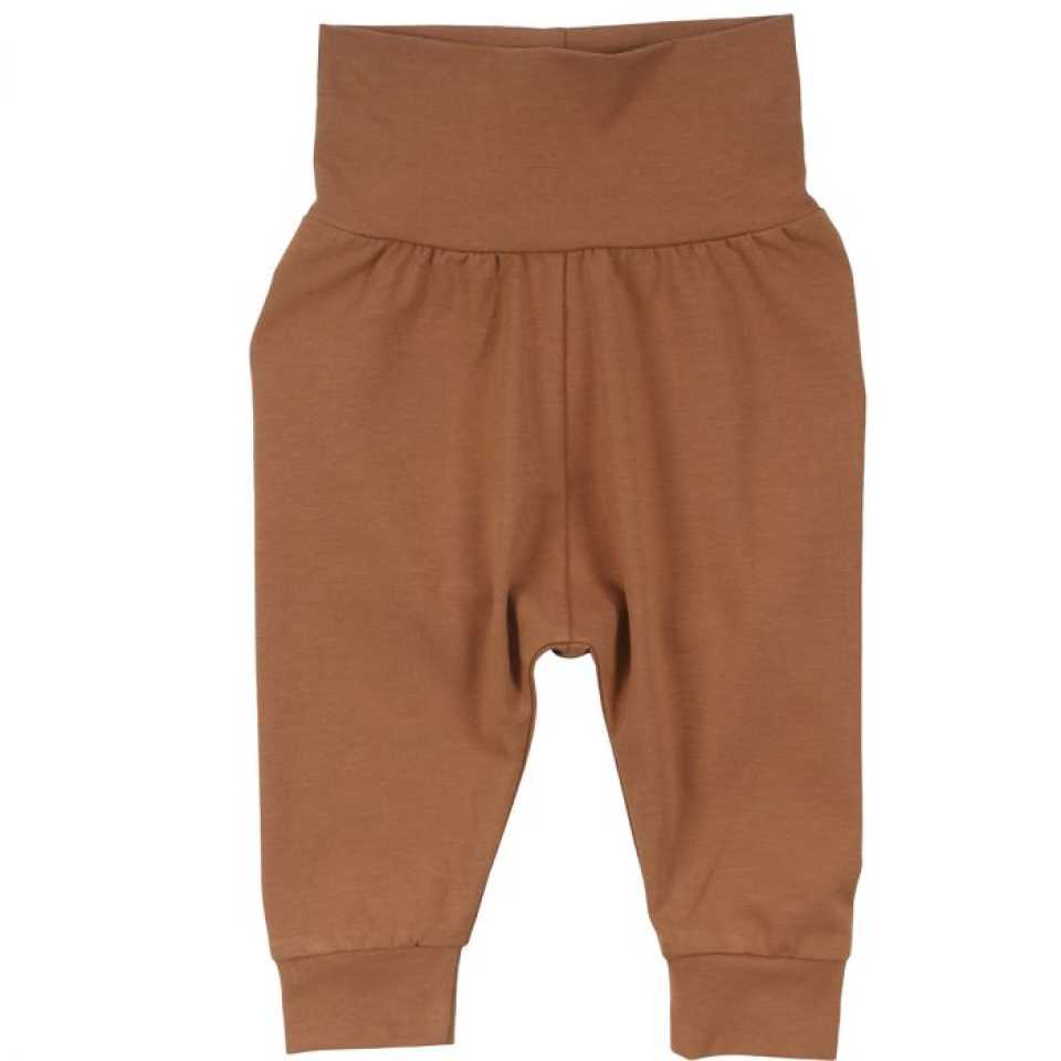 Pantaloni confortabili migdală