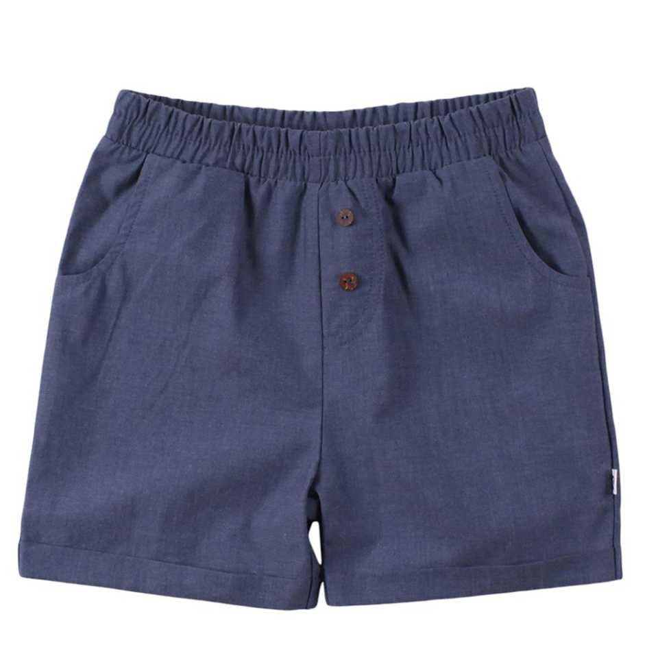Pantaloni scurți chambray