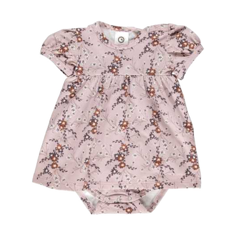 Body rochiță Geranium pentru bebeluși