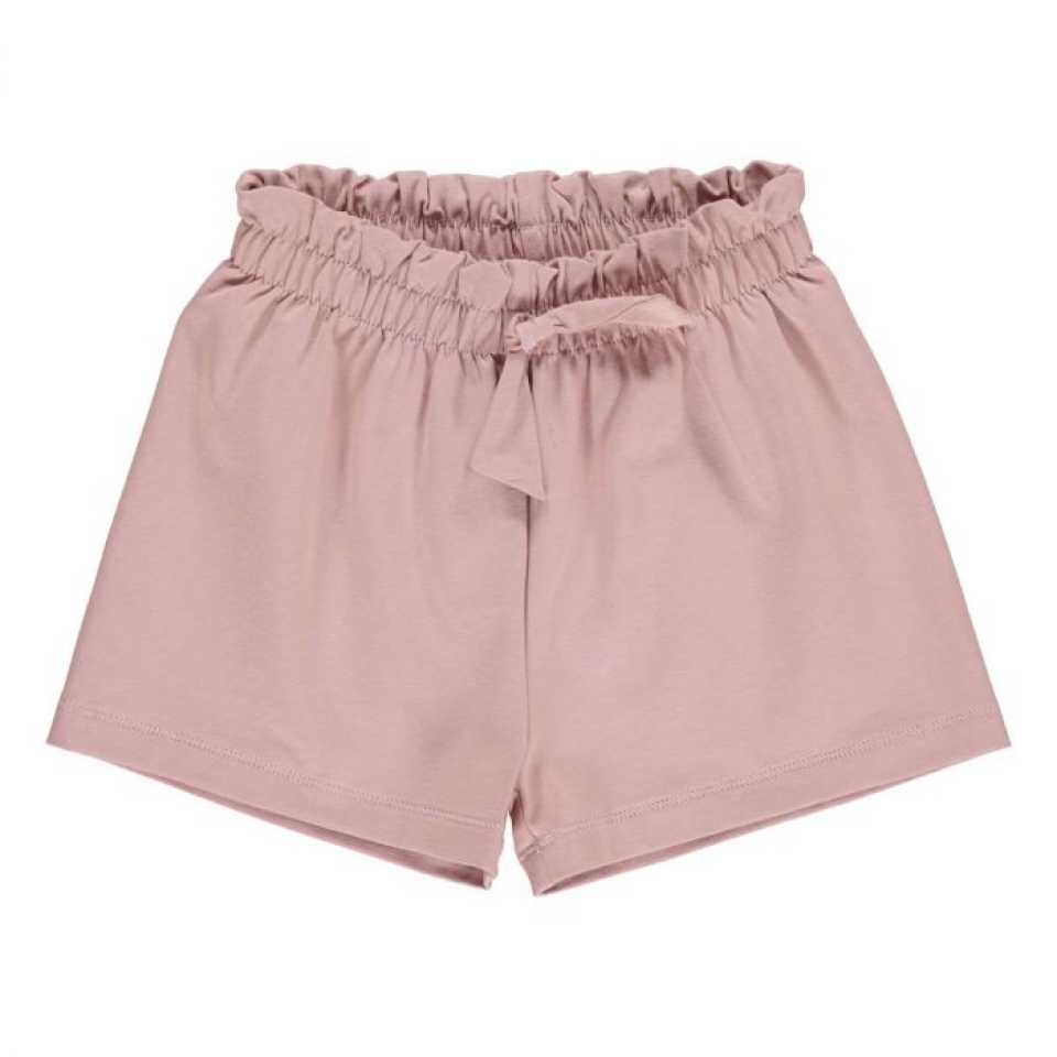 Pantaloni scurți roz pal pentru fete
