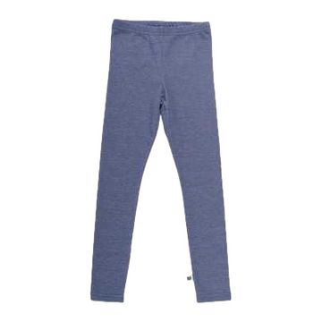 Colanți cu aspect denim și elastic în talie