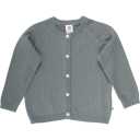 Cardigan tricotat bleu pudrat