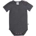 Body bleumarin Alfa cu mânecă scurtă