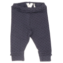 Pantaloni bleumarin cu volane
