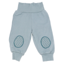 Pantaloni Cozy bleu prăfuit