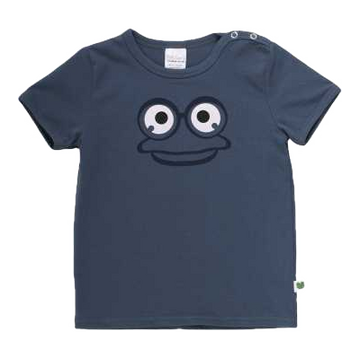 Tricou bleumarin cu imprimeu broscuță