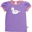 Tricou mov cu imprimeu unicorn