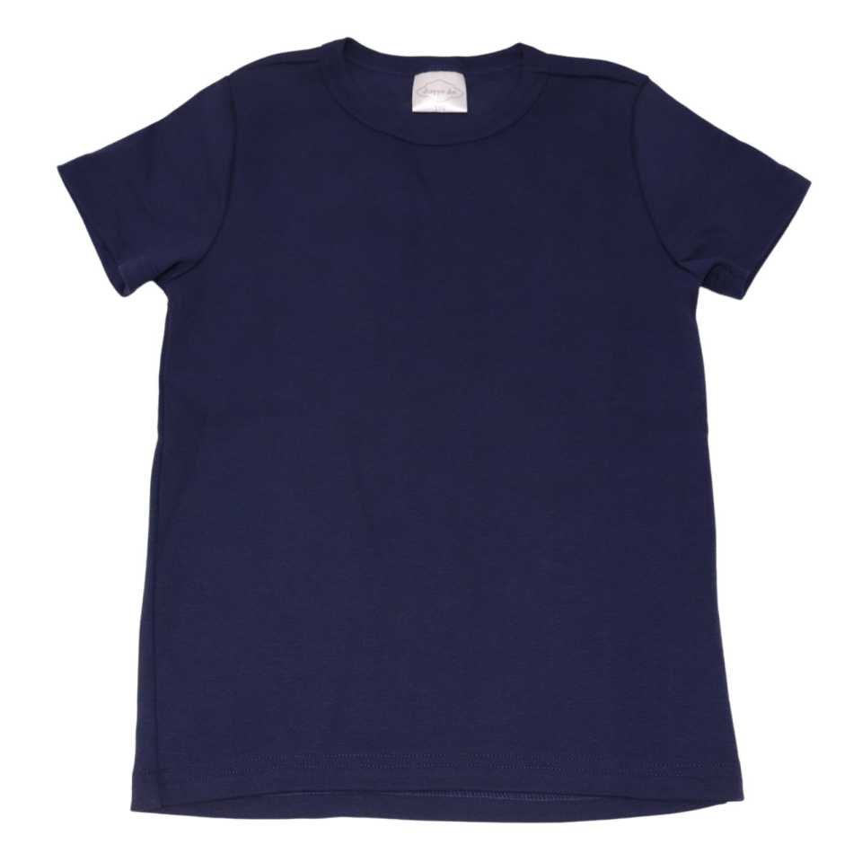 Tricou bleumarin din bumbac