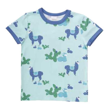 Tricou cu imprimeu lame