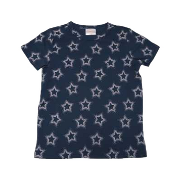 Tricou bleumarin cu imprimeu stele