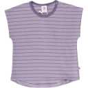 Tricou lila cu dungi mov