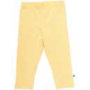 Colanți trei sferturi galben pai